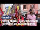 Mobilisation du 10 septembre : des milliers de manifestants à Chambéry