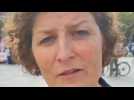 Réaction de Jeanne Barseghian, au départ de la manifestation place Kleber