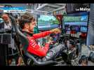 VIDÉO. Le pilote de F1 Esteban Ocon affronte un apprenti en simulation de pilotage au Mans