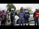 10 septembre : barrage filtrant au Carrefour de la pointe