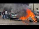 VIDÉO. « Bloquons tout » à Nantes : une voiture sauvée in extremis des flammes