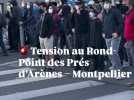 Tension au Rond-Point des Prés d'Arènes
