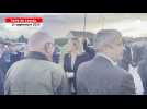 VIDÉO. La présidente de l'Assemblée nationale Yaël Braun-Pivet est arrivée à la foire de Lessay