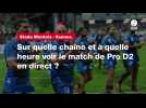 VIDÉO. Stade Montois - Vannes : sur quelle chaîne et à quelle heure voir le match de Pro D2 en direct ?