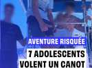 Sept adolescents algériens atteignent Ibiza à bord d'un canot volé