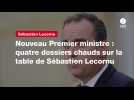 VIDEO. Nouveau Premier ministre : quatre dossiers chauds sur la table de Sébastien Lecornu
