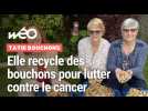 Lille : Tatie Bouchons recycle des bouchons pour lutter contre le cancer