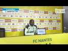 VIDÉO. Dernière recrue des Canaris, Junior Mwanga, « très content » d'être au FC Nantes