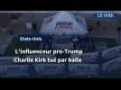 L'influenceur pro-Trump Charlie Kirk tué par balle