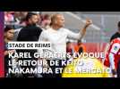 Karel Geraerts avant le déplacement du Stade de Reims à Dijon pour affronter Annecy