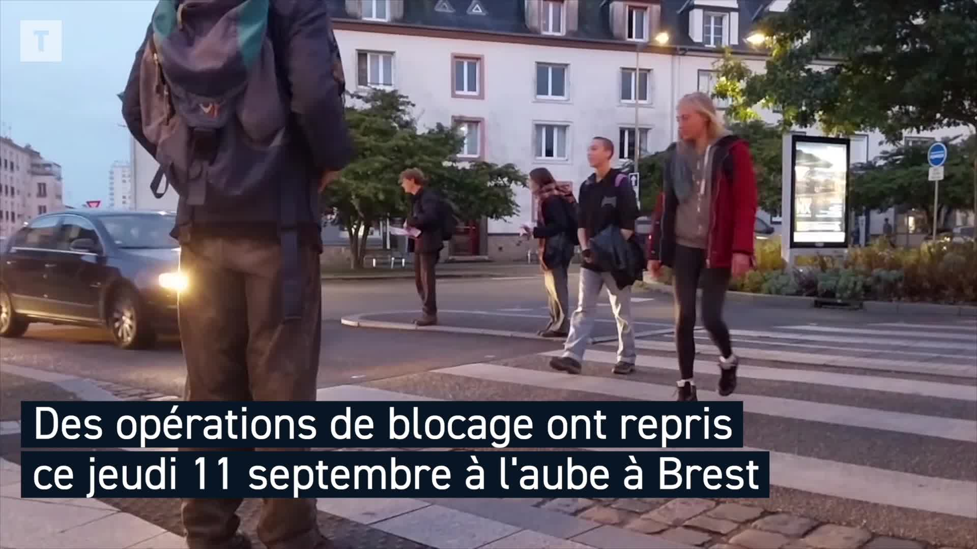 « Bloquons tout » en Bretagne, lutte contre les dérives de TikTok, joggeuse tuée dans la Vienne : le point à la mi-journée