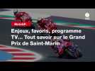 VIDÉO. MotoGP. Enjeux, favoris, programme TV... Tout savoir sur le Grand Prix de Saint-Marin