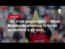 VIDÉO. « Ce n'est pas simple » : Steve Mandanda annonce la fin de sa carrière à 40 ans
