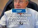 USAP : François Rivière renouvelle sa confiance en son staff