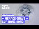 Hong Kong se prépare à une « menace grave » à l'approche du super typhon Ragasa