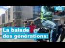 VIDÉO. « Il est beau ce château » : les seniors en balade à vélo à Nantes