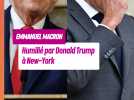 Emmanuel Macron humilié par Donald Trump à New-York, la séquence insolite divise la toile