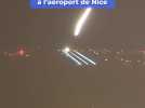 En exclusivité pour Nice-Matin, voici les images de la collision évitée à l'aéroport de Nice