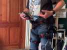 Atteint d'une sclérose en plaques, Fabrice teste un exosquelette