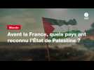 VIDEO. Avant la France, quels pays ont reconnu l'État de Palestine ?