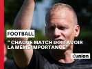 Le coach du Stade de Reims avant la rencontre contre Clermont