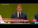 La France reconnaît officiellement l'État de Palestine : le discours d'Emmanuel Macron à l'ONU