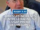 Après les incidents face au Racing 92, l'USAP prend des mesures contre le pesage