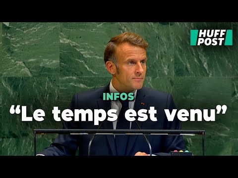 Reconnaissance de l'État de Palestine : Macron maintient le cap... tout en ménageant Israël [Vidéo]