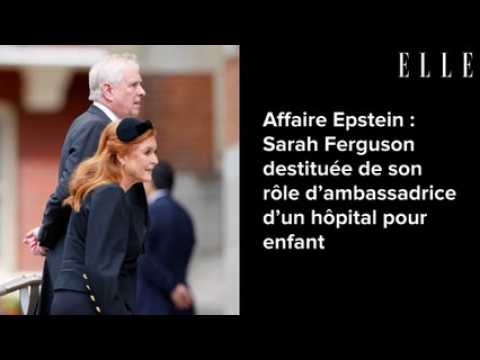 VIDEO : Affaire Epstein : Sarah Ferguson destitue de son rle d?ambassadrice d?un hpital pour enfant