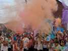 Franc succès pour la Color Run d'Agny, grande nouveauté de la fête des Niafs