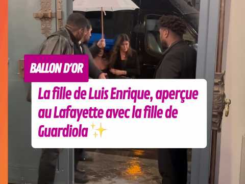 VIDEO : Sira Martinez, fille de Luis Enrique s?affiche au Lafayette aux cts de la fille de Guardiola