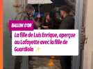 Sira Martinez, fille de Luis Enrique s'affiche au Lafayette aux côtés de la fille de Guardiola