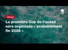 VIDEO. Climat : la première Cop de l'océan sera organisée « probablement fin 2026 »