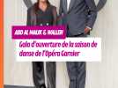 Abd al Malik & Wallen au gala d'ouverture de la saison de danse de l'Opéra Garnier
