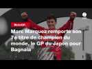 VIDÉO. MotoGP. Marc Marquez remporte son 7e titre de champion du monde, le GP du Japon pour Bagnaia