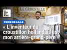 Foire de Lille: les Joubert, rois du croustillon hollandais depuis 1905