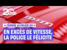 Le conducteur d'une Ferrari en excès de vitesse félicité par la police pour la beauté de sa voiture