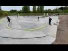 Inauguration du skatepark au parc des îles à Hénin Beaumont et Drocourt