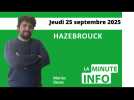 La minute Info de L'Indicateur des Flandres du jeudi 25 avril 2025