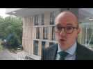 Einweihung des neuen Krebszentrums; Interview mit Philippe Leroy, CEO der Uniklinik Saint-Luc