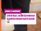 Karine Le Marchand crée le buzz : sa fille lui embrasse la poitrine devant tout le monde