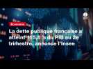 VIDEO. La dette publique française a atteint 115,6 % du PIB au 2e trimestre, annonce l'Insee