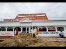 Haute-Saône. Opération coup de poing des agriculteurs de la FDSEA qui bloquent Buffalo Grill, à Vesoul