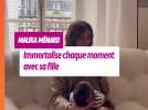 Malika MÉnard confie : elle prend sa fille en photo tous les jours