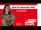 La Minute de l'Info du Journal des Flandres du jeudi 25 septembre 2025