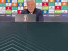 Réaction de Bruno Genesio, entraîneur de Lille, après le succès difficile face aux Norvégiens de Brann en Ligue Europa.