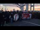 A Brest, le mouvement antifascite est réuni et défile en centre-ville ce jeudi soir