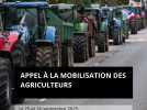 Appel à la mobilisation des agriculteurs