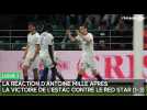 La réaction d'Antoine Mille après la victoire de l'Estac contre le Red Star (1-3)