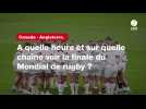 VIDÉO. Canada - Angleterre : à quelle heure et sur quelle chaîne voir la finale du Mondial de rugby ?